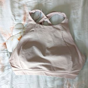 Lululemon High Neck Free to Be Serene Sports Bra
